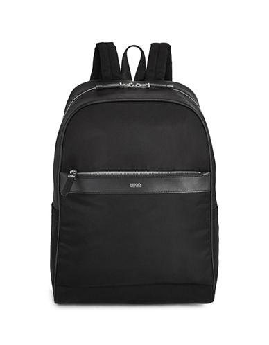 Hugo Boss Leather-trim Backpack
