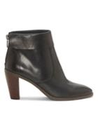 Vince Camuto Nycott Leather Foldover Cone-heel Booties