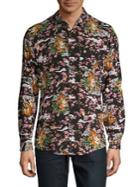 Reason Printed Long-sleeve Shirt