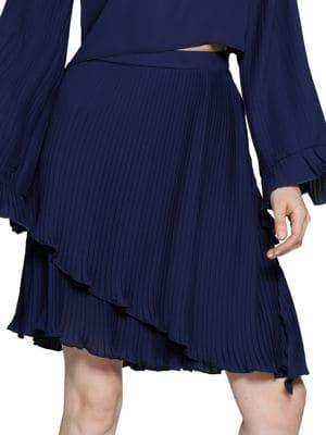 Walter Baker Flame A-line Skirt