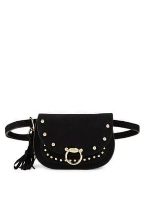 Lexi And Abbie Embellished Saddle Belt Bag