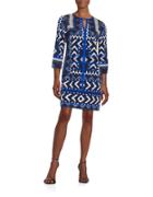 Vince Camuto Geometric Shift Dress