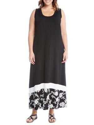 Karen Kane Plus Maxi Tank Dress