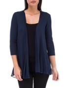 B Collection By Bobeau Open Front Knit Cardigan