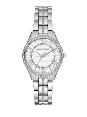 Michael Kors Mini Lauryn Stainless Steel Bracelet Watch