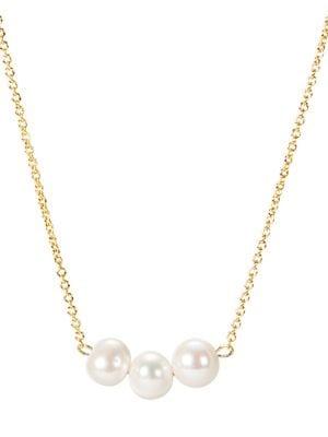 Cathy's Concepts Special Gift Three Pearl Necklace