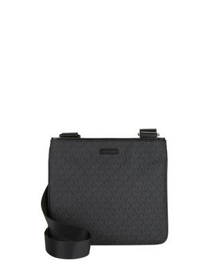 Michael Kors Faux Leather Flat Crossbody Bag