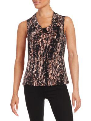 Marc New York Cowlneck Knit Shell