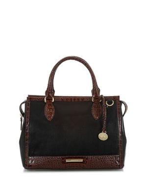 Brahmin Schooner Leather Satchel