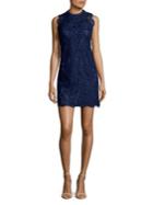 Laundry By Shelli Segal Lace Open Back Cocktail Dress