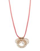 Design Lab Lord & Taylor Disc Pendant Necklace