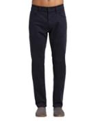 Mavi Zach Dark Navy Twill Straight-leg Pants