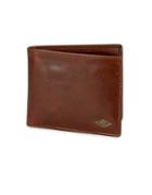 Fossil Textured Leather Bi-fold Passcase Wallet