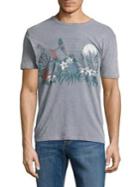 Lucky Brand Tropical Graphic Print Tee