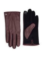 Lauren Ralph Lauren Leather Hybrid Gloves