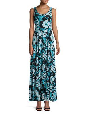 Michael Michael Kors Spring Floral Maxi Dress