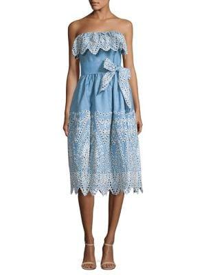 Shoshanna Eleanora Cotton Dress
