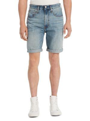 Calvin Klein Jeans Straight-fit Denim Shorts
