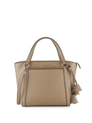 Karl Lagerfeld Paris Iris Leather Satchel