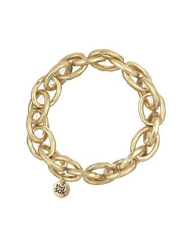 The Sak Goldtone Link Stretch Bracelet