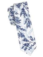Penguin Floral Linen-blend Tie