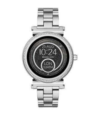 Michael Kors Access Sofie Stainless Steel Touchscreen Bracelet Smartwatch