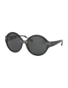 Michael Kors 55mm Seaside Getaway Round Sunglasses