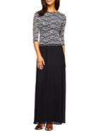 Alex Evenings Lace & Sequin-bodice Column Dress