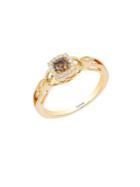 Le Vian Chocolatier 14k Honey Gold, Chocolate And Vanilla Diamond Ring