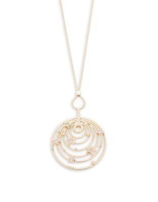 Bcbgeneration Crystal Star Swirl Pendant Necklace