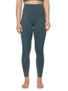 Betsey Johnson Braided Twill Seamless High-rise Ankle Leggings