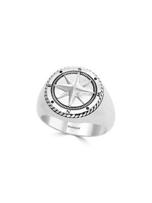Effy Gento Sterling Silver Compass Ring
