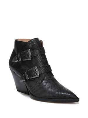 Franco Sarto Granton Embossed Leather Booties