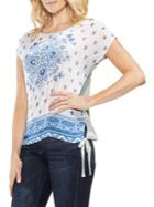 Vince Camuto Amalfi Breeze Side Tie Blouse