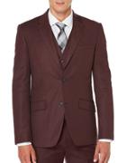 Perry Ellis Slim Fit Solid Suit