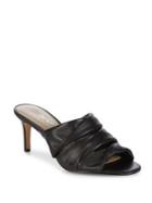 424 Fifth Gala Leather Mules
