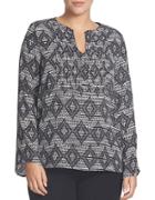 Chaus Nomad Engraving Pintuck Top