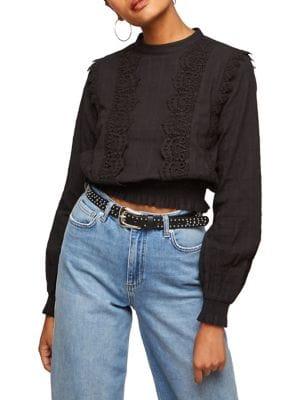 Miss Selfridge Victoriana Lace Top