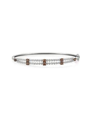 Le Vian Chocolatier Vanilla Diamonds, Chocolate Diamonds & 14k Vanilla Gold Bangle