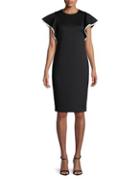 Calvin Klein Cap-sleeve Sheath Dress