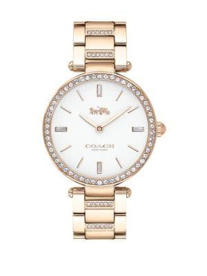 Coach Classic Logo Crystal Watch