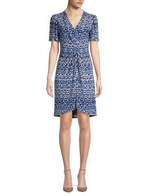 Tommy Bahama Printed Gathered Dress