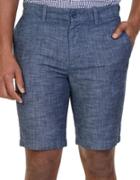 Nautica Slim-fit Chambray Cotton Shorts
