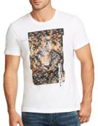 William Rast Lion Cotton T-shirt