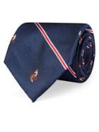 Lauren Ralph Lauren Fox-print Silk Tie