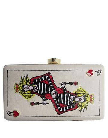 Betsey Johnson Poker Face Clutch