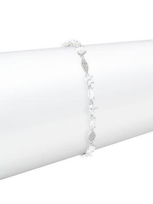 Nadri Cobblestones Crystal Line Bracelet