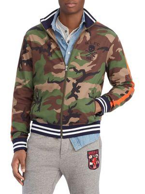 Polo Ralph Lauren Camo Cotton Interlock Track Jacket