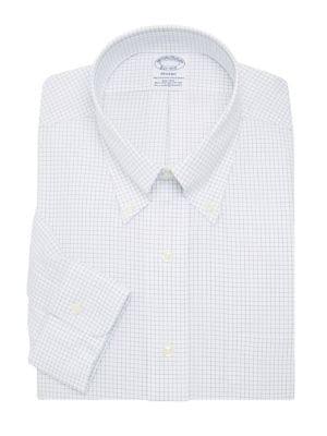 Brooks Brothers Red Fleece Grid Button-down Shirt