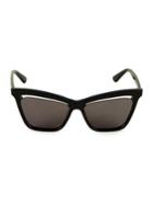 Mcq By Alexander Mcqueen 55mm Butterfly Sunglasses